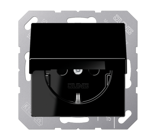 SCHUKO® розетка с крышкой A1520BFKLSW Jung