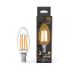 Лампа светодиодная Filament Свеча 13W 1100lm 2700К Е14 LED 1/10/50  103801113  Gauss