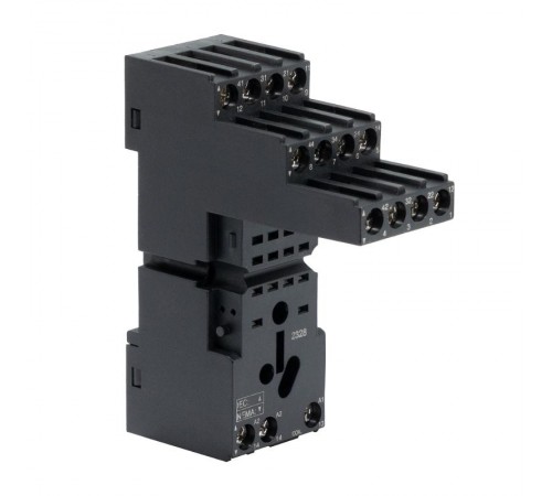 Базовый пассивный элемент для установки одиночных реле, до 230 В АС \ DC, компактное исполнение  IR-B4-SC-2  DKC