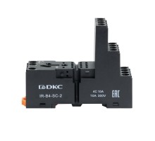 Базовый пассивный элемент для установки одиночных реле, до 230 В АС \ DC, компактное исполнение  IR-B4-SC-2  DKC