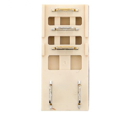 Реле промежуточное с кнопкой и мех. Индикацией RPAt 25/1 12A 230В AC  rpat-25-1-230AC   EKF