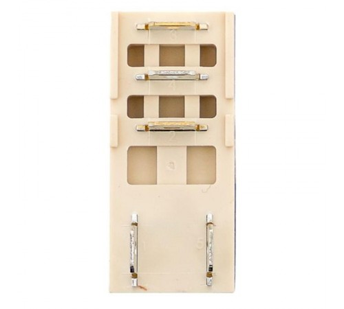 Реле промежуточное с кнопкой и мех. Индикацией RPAt 25/1 12A 230В AC  rpat-25-1-230AC   EKF