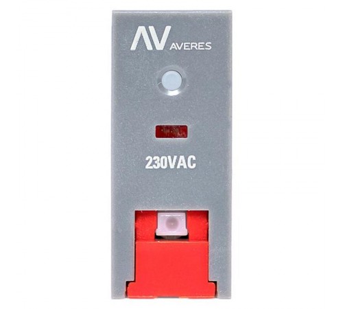 Реле промежуточное с кнопкой и мех. Индикацией RPAt 25/1 12A 230В AC  rpat-25-1-230AC   EKF