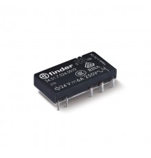 Ультратонкое электромеханическое реле; монтаж на печатную плату; 1CO 6A; контакты AgSnO2; катушка 5В DC (чувствит.)  345170054019  Finder