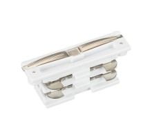 Коннектор внутренний LGD-4TR-CON-MINI-WH (C) (Arlight, IP20 Пластик, 3 года)  024263(1)  Arlight