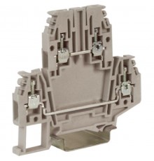 DBC.2(Ex)i, проходной зажим синий 2 уровня 2,5 кв.мм  ZDB200  DKC