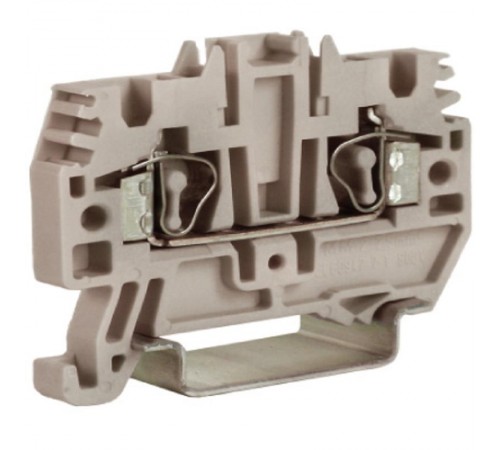 HMM.2(Ex)i, проходной зажим 2,5 кв.мм синий  ZHI500  DKC