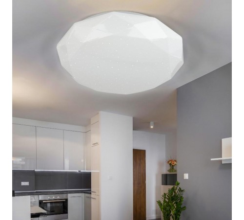 Светильник потолочный светодиодный SPB-6-24-4K Sparkle 24Вт 4000K  Б0054055  ЭРА