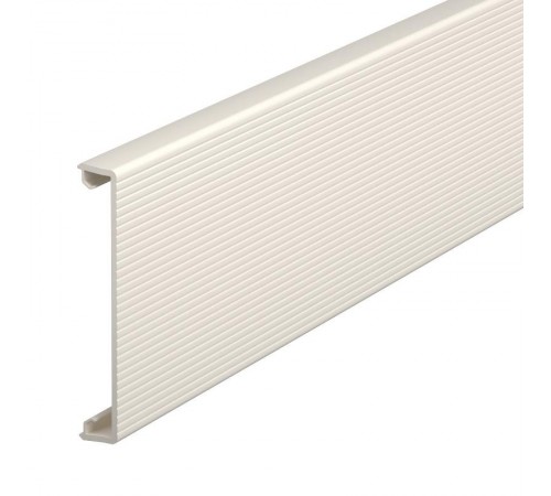 Крышка кабельного канала Rapid 80 рифленая 80x2000 мм (ПВХ,кремовый) (GK-OTKCW)  6278781  OBO Bettermann