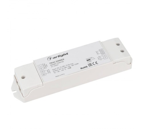 Диммер SMART-DIM105 (12-48V, 15A, TRIAC)  025029  Arlight