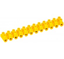 Зажим винтовой ЗВИ-5 н/г 1,5-4,0мм2 12пар  желтые  UZV7-005-04  IEK