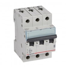 Выключатель автоматический трехполюсный TX3 6000 50А B 10кА  403893  Legrand