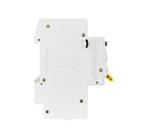 Выключатель автоматический дифференциального тока АД12 2п 16А C 30мА тип AC (3 мод)  MAD10-2-016-C-030  IEK