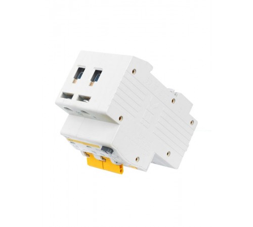 Выключатель автоматический дифференциального тока АД12 2п 40А C 30мА тип AC (3 мод)  MAD10-2-040-C-030  IEK