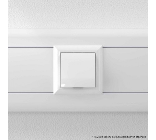 Вывод кабеля модульный "Avanti", "Белое облако", 2 модуля  4400982  DKC