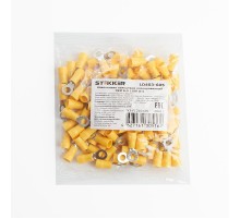 Наконечник кольцевой изолированный НКИ 6-5 (упаковка 100 шт), LD403-605  39421  STEKKER