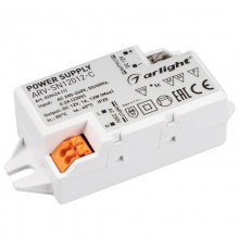 Блок питания ARV-SN12012-C (12V, 1A, 12W) (Arlight, IP20 Пластик, 3 года)  020426(1)  Arlight