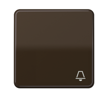 Клавиша с символом "звонок"; коричневая  CD590KBR  Jung
