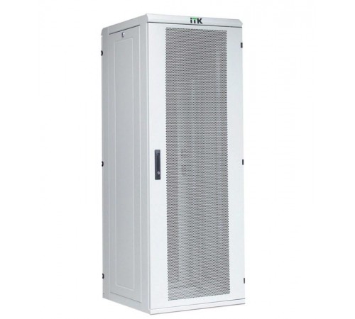Шкаф сетевой 19" 33U 600х800, стек.пер.дверь сер.(место1из3)  LN35-33U68-G-1  ITK