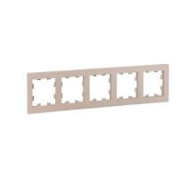 5 - местная рамка, кремовая, пластик Эпика  UP1-FPI-05 EKF