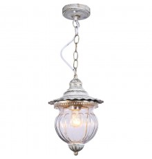 Светильник садово-парковый PL595 на цепочке 60W 230V E27, белое золото  41169  Feron