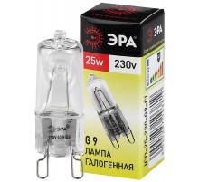 Лампа галогенная  G9-JCD-25-230V-CL G9 25Вт капсула теплый белый свет LM  Б0062112  ЭРА