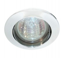 Светильник точечный встраиваемый под лампу DL308 MR16 50W G5.3 белый  15067  FERON