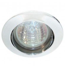 Светильник точечный встраиваемый под лампу DL308 MR16 50W G5.3 белый  15067  FERON