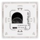 Панель Knob SR-2853K8-RF-UP White (3V, DIM, 4 зоны)  021460  Arlight