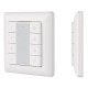 Панель Knob SR-2853K8-RF-UP White (3V, DIM, 4 зоны)  021460  Arlight