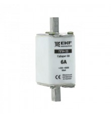 Плавкая вставка ППН-33 160/10А габарит 00  fus-33/160/10  EKF