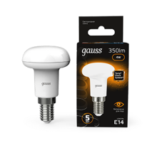 Лампа светодиодная LED 4Вт E14 220В 2700К Reflector R39  106001104  Gauss