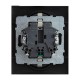 SUNO Силовая розетка двойная 2х2К+З 16А 250В. С защитными шторками. Безвинтовые зажимы Цвет "Антрацит"  721426  Legrand
