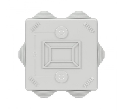 Коробка уравнивания потенциалов, 8 зажимов, 6 вводов д.20мм, 80х80х40мм, IP44  NE3108  DKC