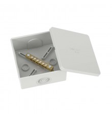 Коробка уравнивания потенциалов, 6 зажимов, 6 вводов д.20мм, 80х80х40мм, IP44  NE3106  DKC