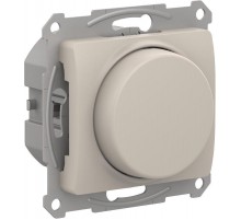 Glossa Молочный Светорегулятор (диммер) повор-нажим LED RC 400Вт механизм  GSL000923  SE