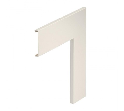 Крышка плоского угла кабельного канала Rapid 80 гладкая (ПВХ,кремовый) (GK-OTGFCW)  6274491  OBO Bettermann