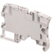 Клемма ZS4-SP-R1 винтовая 4мм.кв. с разъединителем (вилкой) серая  1SNK506313R0000  TE