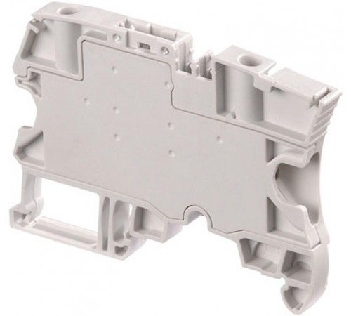 Клемма ZS4-SP-R1 винтовая 4мм.кв. с разъединителем (вилкой) серая  1SNK506313R0000  TE