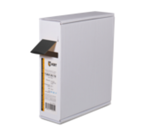 Термоусаживаемя трубка в евро-боксеT-BOX 10/5 черный (10м)  65613  КВТ