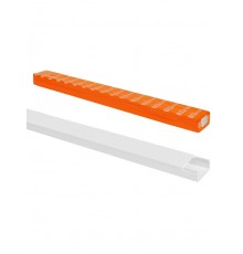 Кабель-канал 40х16 (2 м = 1 шт) белый  SQ0402-1007  TDM