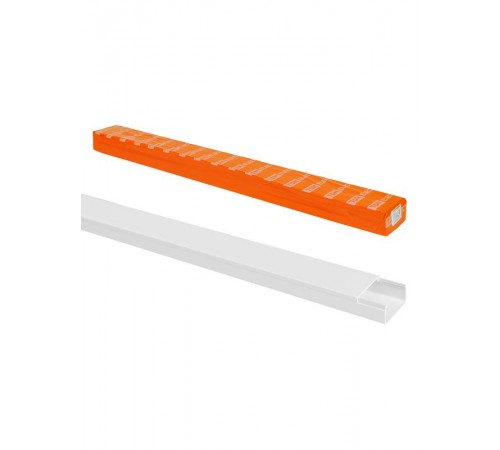 Кабель-канал 40х16 (2 м = 1 шт) белый  SQ0402-1007  TDM