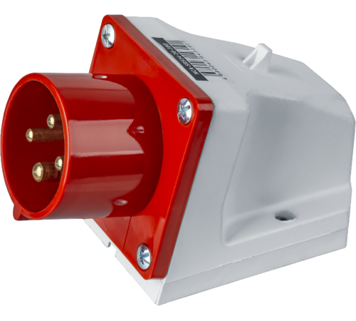 Вилка 14 319 NCA-SR514-16-380 стационарная 16А 3P+PE IP44 14319 Navigator