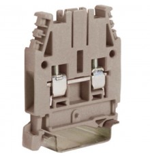 Зажим (ПРОХОДНОЙ) CBC.4GR серый 4 кв.мм  ZCBC04GR  DKC