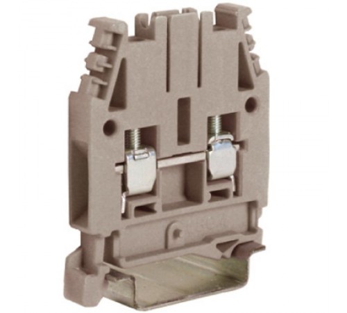 Зажим (ПРОХОДНОЙ) CBC.4GR серый 4 кв.мм  ZCBC04GR  DKC