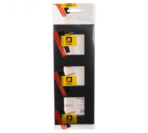 Рамка ARTLEBEDEV, "Avanti", "Черный матовый", 6 модулей  4412906  DKC