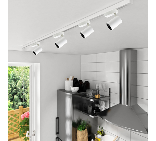 Светильник светодиодный трековый однофазный PTR 1325 25w 4000K 24° WH (белый) IP40  5022058  Jazzway