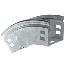 ESCA Поворот плавн. 45град тип В20 50х50мм HDZ  CPV41-0-45-050-050-HDZ  IEK