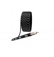 ЭРА Кабель коаксиальный RG-6U, 75 Ом, Cu/(оплётка Cu 64%), PE, цвет чёрный, бухта 305 м  Б0044605  ЭРА