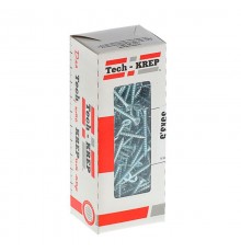 Саморезы универсальные 35х3,5 мм (200 шт) оцинкованные - коробка с окном ( 0,282 кг)  102172  Tech-KREP